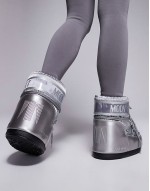 Moonboot Icon low boots in silver