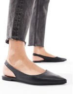 Cotton On prima slingback ballerina in black