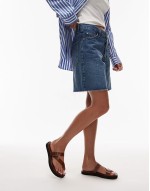 Kimberley leather flat sandal in brown